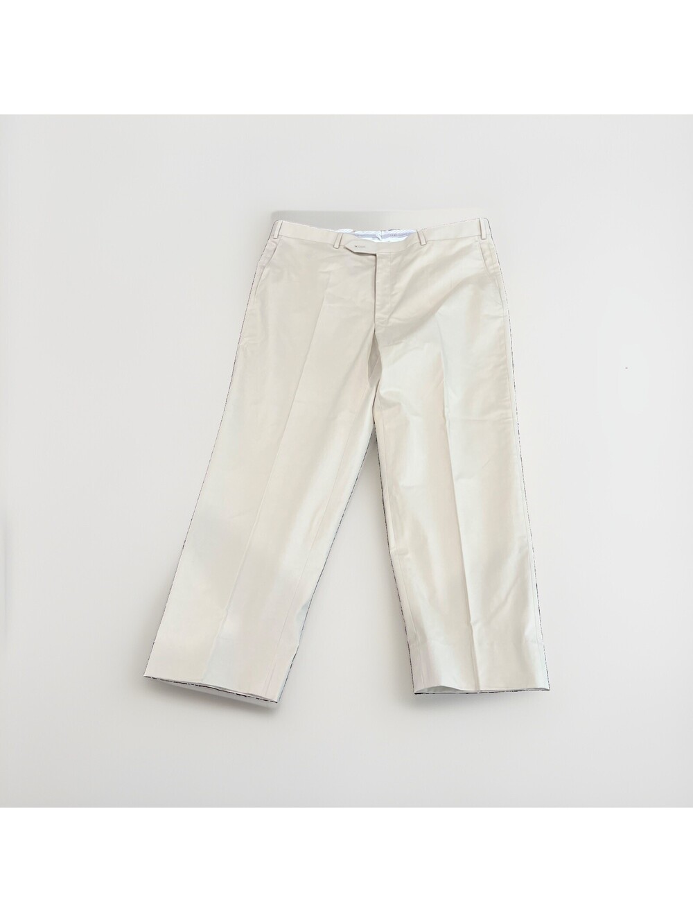 PRISTINE SAMUELSOHN MENS TAN PANTS 42x28 COTTON BLEND VGC MADE IN CANADA